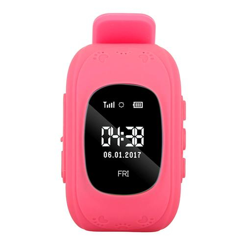 Ceas smartwatch cu GPS copii MoreFIT™ Q50 , functie telefon, monitorizare GPS in timp real , Wi-FI, buton SOS si monitorizare spion, roz +SIM prepay cadou [6]
