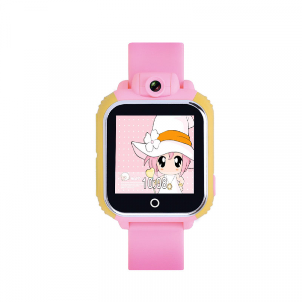 Ceas smartwatch GPS copii MoreFIT™ GW1000 3G Pro , GPS, camera 2MP, Wi-FI si functie telefon, ecran touchscreen 1.54", buton SOS, Roz + SIM prepay cadou [4]