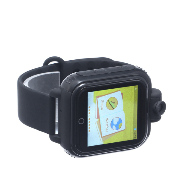 Ceas smartwatch GPS copii MoreFIT™ GW1000x 3G Pro , GPS, camera 2MP, Wi-FI si functie telefon, ecran touchscreen 1.54", buton SOS, Negru [2]