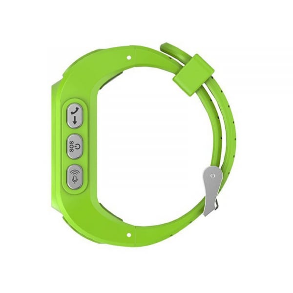 Ceas smartwatch GPS copii MoreFIT™ GW300, tripla pozitionare GPS+LBS+WiFi, telefon, buton SOS, monitorizare spion, design rezistent, Verde + SIM prepay cadou [2]