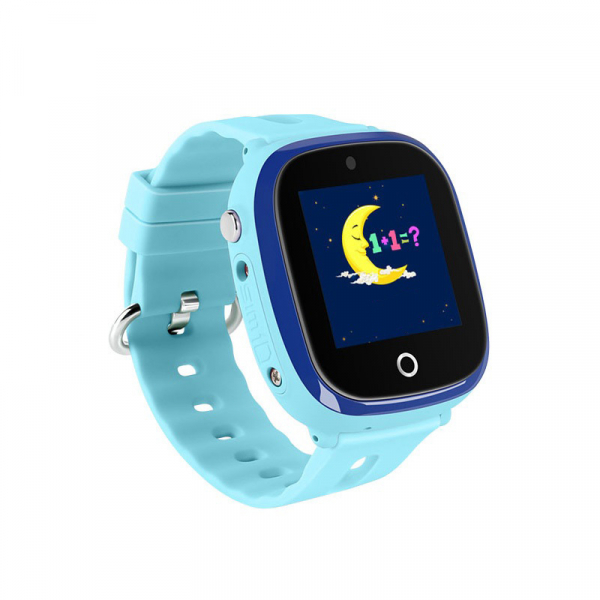 Ceas smartwatch GPS copii MoreFIT™ GW400x Pro , cu GPS si functie telefon, rezistent la apa, camera foto, buton SOS, Albastru + SIM prepay cadou [4]