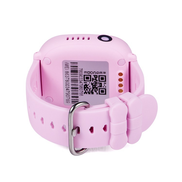 Ceas smartwatch GPS copii MoreFIT™ GW400x Pro , cu GPS si functie telefon, rezistent la apa, camera foto, buton SOS, roz + SIM prepay cadou [5]