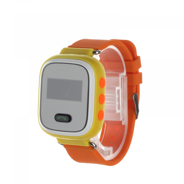 Ceas smartwatch GPS copii MoreFIT™ GW900s, cu GPS si functie telefon, monitorizare spion, pozitie GPS si LBS, buton SOS, Galben + SIM prepay cadou [3]