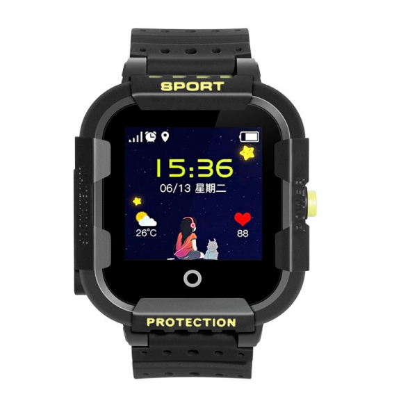 Ceas smartwatch GPS copii MoreFIT™ KT03 Pro WiFi, functie telefon, localizare GPS, localizare camera foto, monitorizare spion, rezistent la soc, touchscreen, buton SOS, perimetru siguranta , istoric l [3]