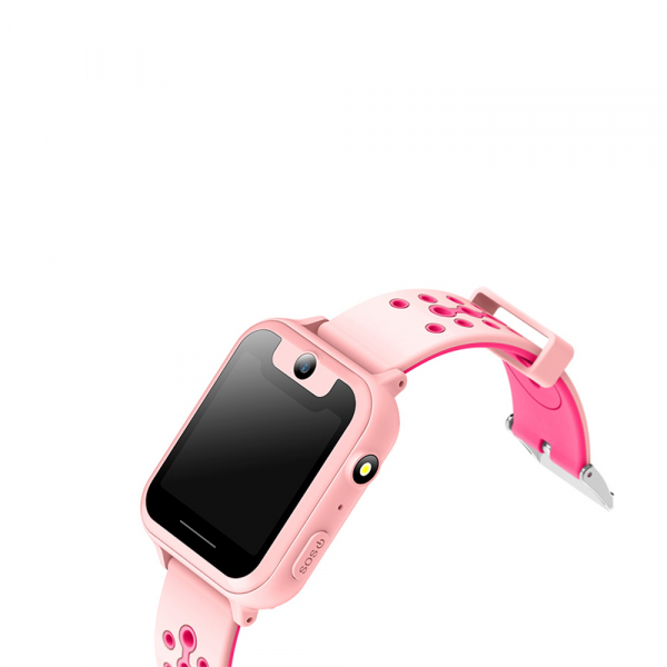 Ceas smartwatch GPS copii MoreFIT™ MX600, functie telefon, monitorizare GPS, localizare camera foto, monitorizare spion, touchscreen, lanterna,  buton SOS, perimetru siguranta , roz + SIM prepay cadou [2]