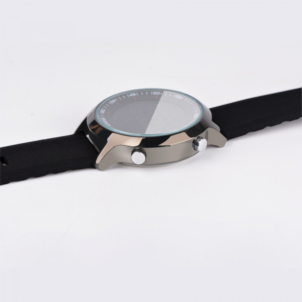 Ceas Smartwatch MoreFIT™ EX18 Plus, BT 4.0, autonomie baterie extra pana la 20 luni, sport , notificari apeluri, sms, negru [6]