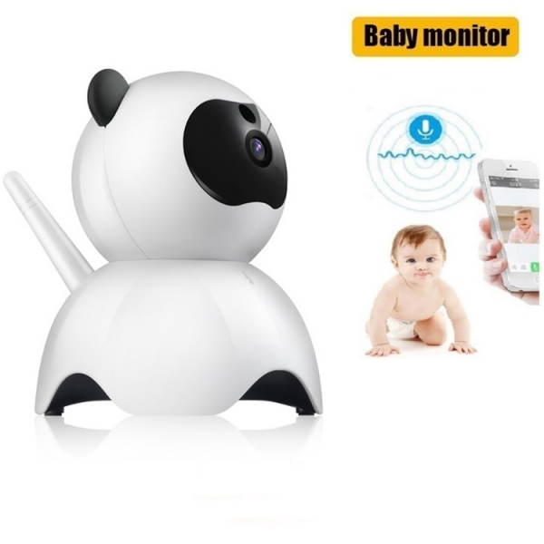 Set Baby Monitor Wireless BabyToy™ AR18 , monitorizare video audio bebelusi , vedere nocturna, sunet bidirectional, functie push to talk, rotire automata, FullHD 1920*1080, camera 2.0 MP, senzor misca [4]