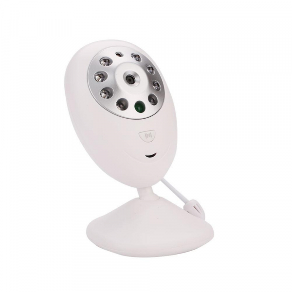 Set Baby Monitor Wireless BabyToy™ BM108 , Monitorizare Video Audio Bebelusi , Monitorizare Temperatura , Vedere Nocturna Color, Audio-Video, Sunet bidirectional, Functie Push to Talk, Rotire 360 , Ca [3]