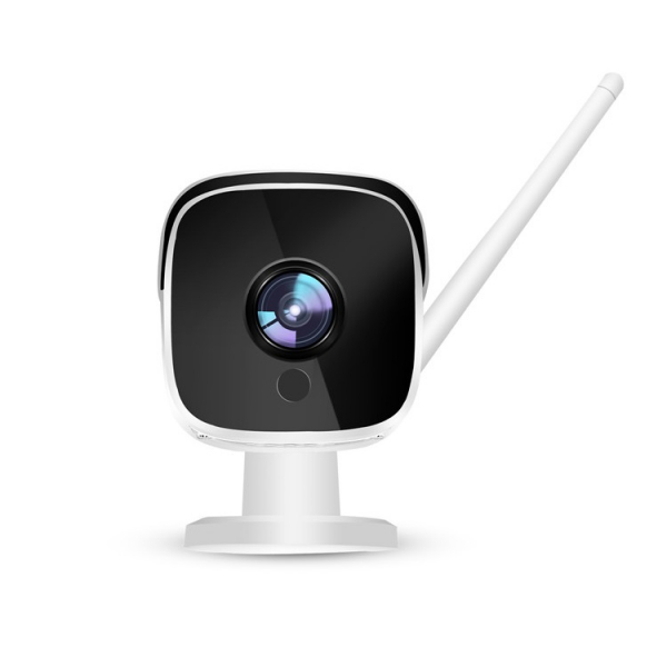 Set Camera de supraveghere exterior IP WIFI BabyToy™ AG09, FullHD 2MP 1080p, Conectare Telefon / PC , Night Vision, rezistenta la apa, senzor miscare, alb + sticker "obiectiv supravegheat video" [5]
