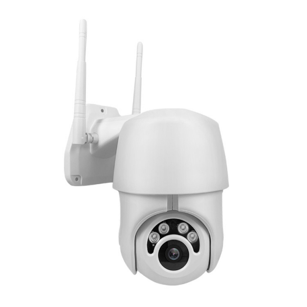 Set Camera de supraveghere IP WIFI BabyToy™ AG-D2 , Exterior , Auto Tracking, Conectare Telefon / PC , night vision color, rezistenta la apa, FullHD 1920*1080, camera 2.0 MP, senzor miscare, carcasa p [2]