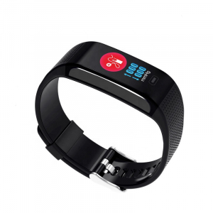 Bratara fitness MoreFIT™ CK18S, BT 4.0, Puls, Pedometru, Ritm cardiac, Display color, Monitorizare somn, Mod Sport, Notificari Apeluri si Mesaje, Stand-by 20 zile, Android, iOS, Negru [3]