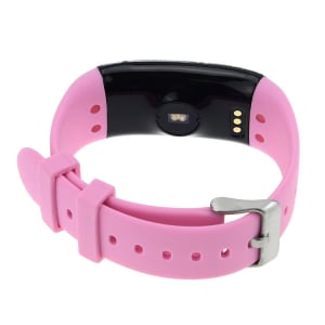 Bratara fitness MoreFIT™ D21,  BT 4.0, Pedometru, Puls, Tensiune, Nivel oboseala, Monitorizare somn, Calendar, Notificari apeluri,  Stand-by 15 zile, Android, iOS, Notificari, Remote camera, Roz [3]