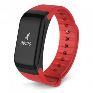 Bratara fitness MoreFIT™ F1 Pro , BT 4.0, rezistenta la apa, puls, nivel oxigen, tensiune, Android, iOS, intrare apeluri, vibratii, rosu [1]