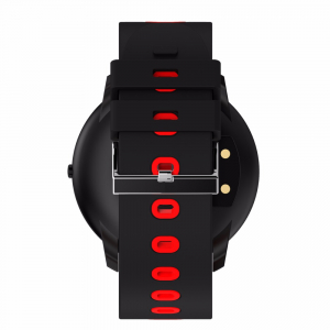 Bratara fitness MoreFIT™ GearFit CF007 Pro Plus, Ecran Color, tensiune, puls dinamic, vremea, oxygen, stand-by indelungat, Android, iOS, notificari, negru/rosu [3]