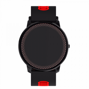 Bratara fitness MoreFIT™ GearFit CF007 Pro Plus, Ecran Color, tensiune, puls dinamic, vremea, oxygen, stand-by indelungat, Android, iOS, notificari, negru/rosu [4]