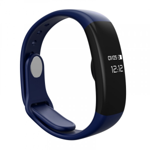 Bratara fitness MoreFIT™ H30 Plus, BT 4.0, rezistenta la apa, monitorizare dinamica puls, Android, iOS, intrari apeluri, albastru [4]