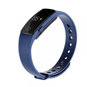 Bratara fitness MoreFIT™ ID107 Pro , BT 4.0 , monitorizare puls si somn , actionare camera smart , cronometru, notificari apeluri si sms, Android, iOS, vibratii, albastru [0]