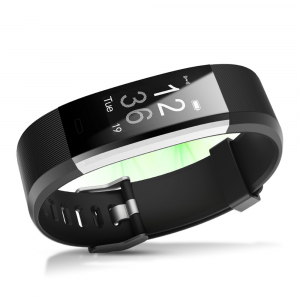 Bratara fitness MoreFIT™ Id115Plus, BT 4.0, Pasi, Distanta, Calorii, Rezistenta la apa IP67, Timp de activitate, Monitorizare Somn, SMS Alert, Puls, Negru [4]