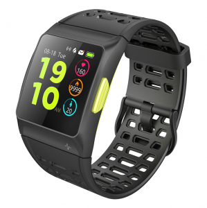 Bratara fitness MoreFIT™ P1 Plus,  BT 4.0, puls, tensiune, oxigen, nivel oboseala, stand-by 20 zile, Android, iOS, notificari, remote camera, negru [4]