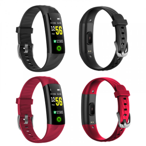 Bratara fitness MoreFIT™ S5, BT 4.0, Puls, Oxigen, Mod sport 5 sporturi, Ecran Color, Rezistenta la Apa IP68, Notificari apeluri, Android, iOS, Smart Breath Lamp, Negru [2]