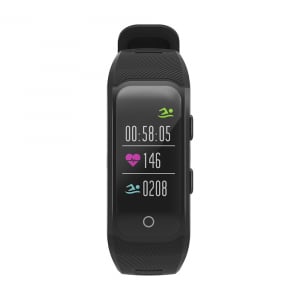 Bratara fitness MoreFIT™ S908x Premium Color, BT 5.0,  GPS, multi sport, rezistent la apa IP68, puls dinamic, ultra long stand by, Android, iOS, notificari, negru [1]
