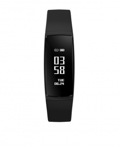 Bratara fitness MoreFIT™ V07+ Pro , BT 4.0, rezistenta la apa ip67, monitorizare puls dinamic, Android, iOS, intrare apeluri, sms, vibratii, negru [4]