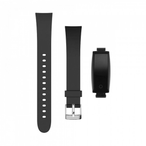 Bratara fitness MoreFIT™ W8,  BT 4.0, Puls, Afisare Apelant, Cronometru, Nivel oboseala, Android, iOS, Notificari, Stand-By 20 zile, Negru [2]