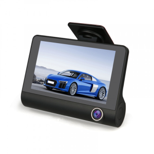 Camera auto DVR FreeWay™ C3, 3 Camere, 1080p 30Fps FullHD, G-senzor, lentile Sony , super night vision, suport prindere , 4 inch LCD, unghi de filmare 170 grade, inregistrare ciclica ( bucla , looping [0]