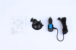 Camera auto DVR FreeWay™ CT609, 1080p FullHD, G-senzor, lentile Sony , super night vision, suport prindere , 2.7 inch LCD, unghi de filmare 140 grade, inregistrare ciclica ( bucla , looping ) , negru [4]