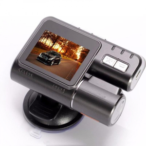 Camera auto DVR FreeWay™ I1000, camera dubla, FullHD 1080p@25Fps, G-senzor, lentile Samsung, Super Night Vision, Suport prindere , 2 inch TFT, unghi de filmare 140 grade, Detectare miscare, inregistra [3]