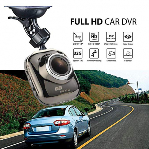 Camera Auto DVR FreeWay™ M008, FullHD 2MP 30fps, G-senzor, Lentile Sony, 2 inch LCD, Super Night Vision, Unghi De Filmare 170 Grade, Suport prindere, Detectare miscare, Inregistrare Ciclica ( bucla ,  [1]