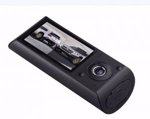 Camera auto DVR FreeWay™ R300, GPS, camera dubla, 720p@30fps HD, baterie incorporata, G-senzor, lentile Sony , super night vision, mod de noapte automat, 2.7 inch LCD, unghi de filmare 140 grade, inre [8]
