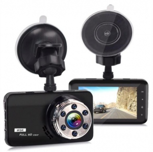 Camera Auto DVR FreeWay™ T638, FullHD 1080p@30Fps, G-senzor, Lentile Sony, Super Night Vision, Suport prindere, Display 3” LCD, Unghi De Filmare 170 Grade, Detectare miscare, Inregistrare Ciclica ( bu [3]