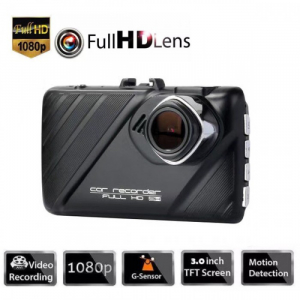Camera auto DVR FreeWay™ T658, camera dubla, FullHD 1080p@30Fps, G-senzor, lentile Samsung, Super Night Vision, Suport prindere , 2 inch TFT, unghi de filmare 170 grade, Detectare miscare, inregistrar [2]