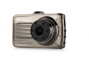 Camera Auto DVR FreeWay™ T666, FullHD 1080p 30Fps, G-senzor, Lentile Sony, Super Night Vision, Suport prindere, Display 3” LCD, Unghi De Filmare 170 Grade, Detectare miscare, Inregistrare Ciclica ( bu [1]