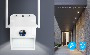 Camera de supraveghere IP WIFI BabyToy™ AG31 , Exterior , Conectare Telefon / PC, lampa de perete 32 LED-uri, night vision color, rezistenta la apa, FullHD 1920*1080, camera 2.0 MP, senzor miscare, al [4]
