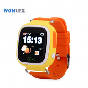 Ceas smartwatch GPS copii MoreFIT™ GW100 Plus , cu GPS si functie telefon, Wi-Fi, ecran 1.22" touchscreen, Bluetooth, tripla pozitionare, Buton SOS, vibratii, Galben + SIM prepay cadou [3]