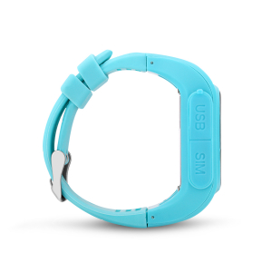 Ceas smartwatch GPS copii MoreFIT™ GW300, tripla pozitionare GPS+LBS+WiFi, telefon, buton SOS, monitorizare spion, design rezistent, Albastru + SIM prepay cadou [1]