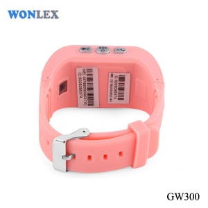 Ceas smartwatch GPS copii MoreFIT™ GW300, tripla pozitionare GPS+LBS+WiFi, telefon, buton SOS, monitorizare spion, design rezistent, Roz + SIM prepay cadou [2]