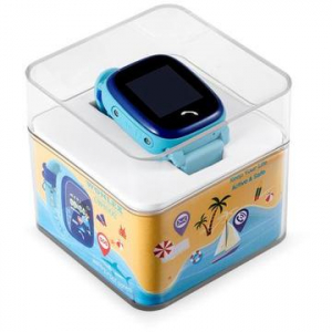 Ceas smartwatch GPS copii MoreFIT™ GW400s Pro , cu GPS si functie telefon, Wi-Fi, rezistent la apa, ecran touchscreen 1.22", monitorizare spion, buton SOS, albastru + SIM prepay cadou [5]