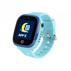 Smartwatch - Ceas smartwatch GPS copii MoreFIT™ GW400x Pro , cu GPS si functie telefon, rezistent la apa, camera foto, buton SOS, Albastru + SIM prepay cadou