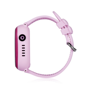 Ceas smartwatch GPS copii MoreFIT™ GW400x Pro , cu GPS si functie telefon, rezistent la apa, camera foto, buton SOS, roz + SIM prepay cadou [3]