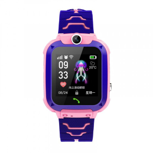 Smartwatch - Ceas Smartwatch GPS Copii MoreFIT GW600s Roz - Rezistent la Apă IP66 cu Localizare Multiplă