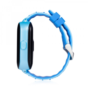Ceas smartwatch GPS copii MoreFIT™ KT02 3G, cu GPS si functie telefon,Wi-Fi, monitorizare spion, functioneaza si pe DIGI, ecran touchscreen, buton SOS, Albastru [2]