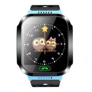 Ceas smartwatch GPS copii MoreFIT™ MX528, cu GPS prin lbs si functie telefon, localizare camera foto laterala, monitorizare spion, display touchsreen color, lanterna, buton SOS,buton apel lateral, Alb [1]