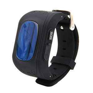 Ceas smartwatch GPS copii MoreFIT™ Q50, functie telefon, monitorizare GPS in timp real , Wi-FI, buton SOS si monitorizare spion, negru + SIM prepay cadou [4]