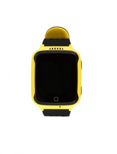 Ceas smartwatch GPS copii MoreFIT™ Q528, cu GPS prin lbs si functie telefon, localizare camera foto, monitorizare spion, display touchsreen color, lanterna, buton SOS, Galben [1]