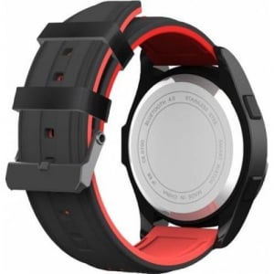 Ceas Smartwatch MoreFIT™ F3S Plus Sport, autonomie 12 luni, rezistent la apa ip67, Android/iOS, notificari apeluri, sms, barometru, altitudine, negru/rosu [3]