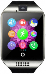 Ceas Smartwatch MoreFIT™  Q18 Plus Pro, cu sim, display 1.54", camera foto, carcasa metalica, ecran curbat, NFC, BT 3.0, silver [2]