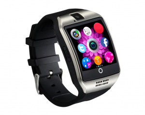 Ceas Smartwatch MoreFIT™  Q18 Plus Pro, cu sim, display 1.54", camera foto, carcasa metalica, ecran curbat, NFC, BT 3.0, silver [1]